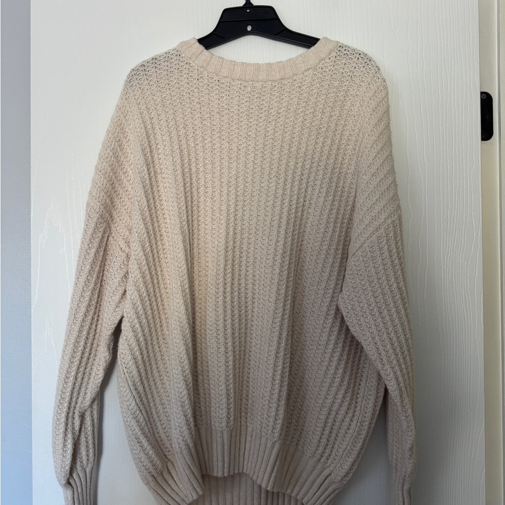 American Eagle Cream Sweater
